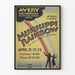 Vintage Mississippi Rainbow Theater Poster