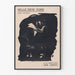 Vintage poster M'lle New York lecture by lamplight