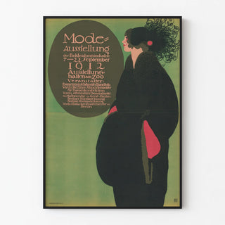 Vintage Fashion Exhibition Poster 1912