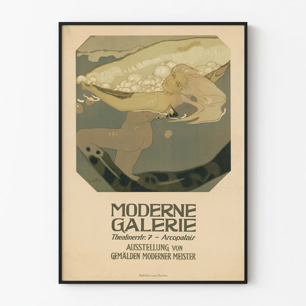 Modern Gallery Art Deco Vintage Poster