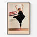 Modern Dancer Poster Molissa Fenley