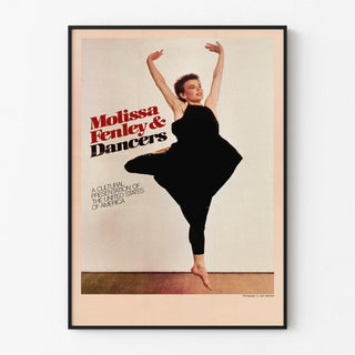 Modern Dancer Poster Molissa Fenley