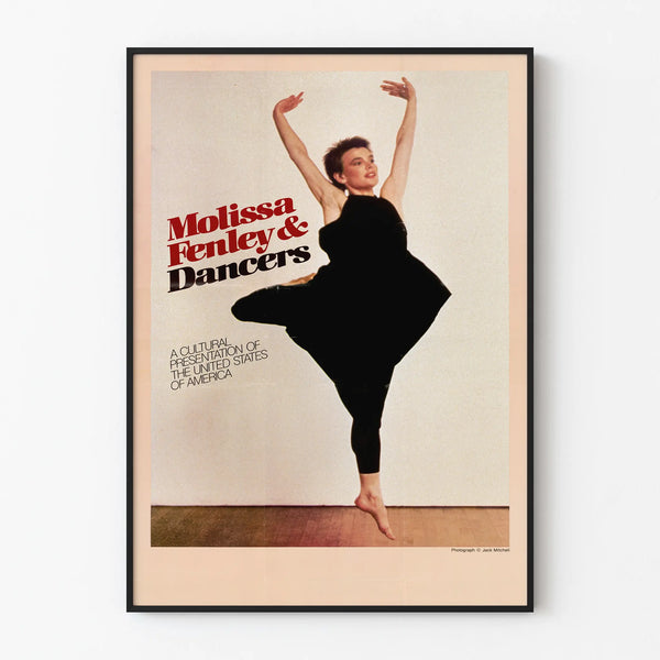 Modern Dancer Poster Molissa Fenley