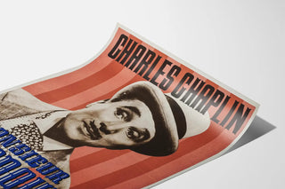 Vintage poster of Monsieur Verdoux with Charles Chaplin