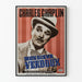 Vintage poster of Monsieur Verdoux with Charles Chaplin