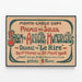 Vintage poster of the comedians' art exhibition in Monte-Carlo 1909 — framed artwork on a wall