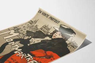 Vintage Montmartre Poster by G. Renault and H. Chateau