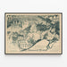 Decorative Poster Montmartre Suite of Waltzes by Edmond Missa — framed artwork on a wall