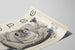 Decorative poster of a pug dog on a cushion with its puppies — artwork view