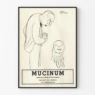 Vintage Poster Mucinum - Gentle Laxative for Children