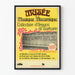 Poster of the Mechanical Music Museum - Collection of Barrel Organs