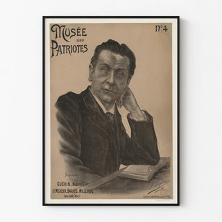 Vintage Poster of the Patriots' Museum No.4 François Coppée