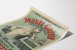 Vintage poster of the Musée Grévin Telephone Auditions - The Eldorado Concert