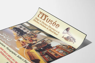 Poster Museum of Mechanical Music and Talking Machines of Mesnil-Raoul
