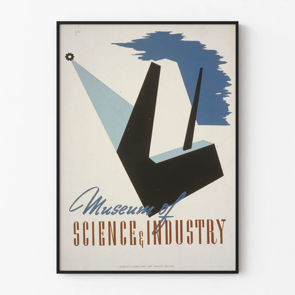 Poster of the Museum of Science and Industry