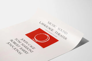 Artistic Poster Music Sound Language Theater - Modern Print