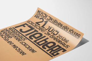 Concert Poster for Fitelberg at the Warsaw Opera
