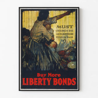 Vintage Liberty Bonds Poster - Impact and Emotion