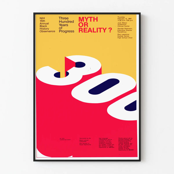 Design Poster 300 Years of Progress Myth or Reality