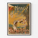 Vintage Poster for the International Exhibition of Eastern France Nancy 1909