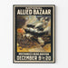 Vintage poster National Allied Bazaar Boston War