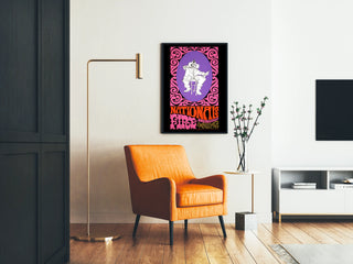 Vintage poster for fire prevention National Week