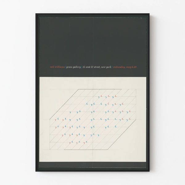Neil Williams Green Gallery New York Exhibition Poster