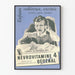 Vintage advertising poster Névrovitamine 4 for restless children