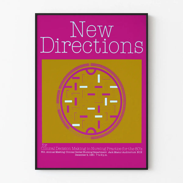 Poster New Directions for Clinical Decision in Nursing Care, 1980s