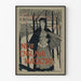 Vintage poster New England Magazine Christmas 1895