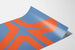 Abstract Design Poster Sven Lukin Blue and Orange