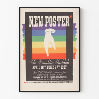 Vintage Poster New Poster Franklin Institute 1937