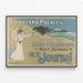 Vintage poster New York Journal - Fairland Palaces of the multimillionaires — framed artwork on a wall