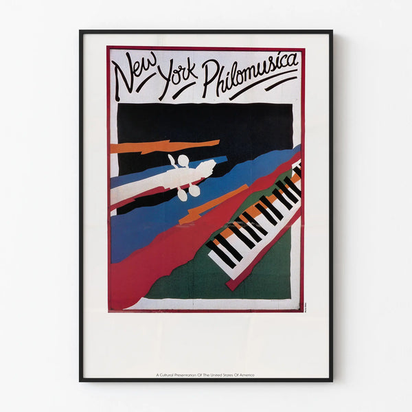 Decorative Poster New York Philomusica - Musical Atmosphere