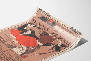 Vintage Poster New York Sunday Journal March 15