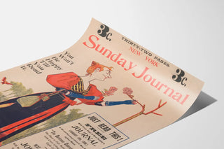 Vintage Poster New York Sunday Journal