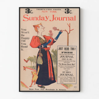 Vintage Poster New York Sunday Journal