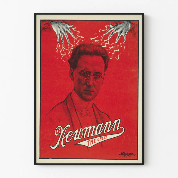 Vintage Newman The Great Poster – Retro Wall Decoration
