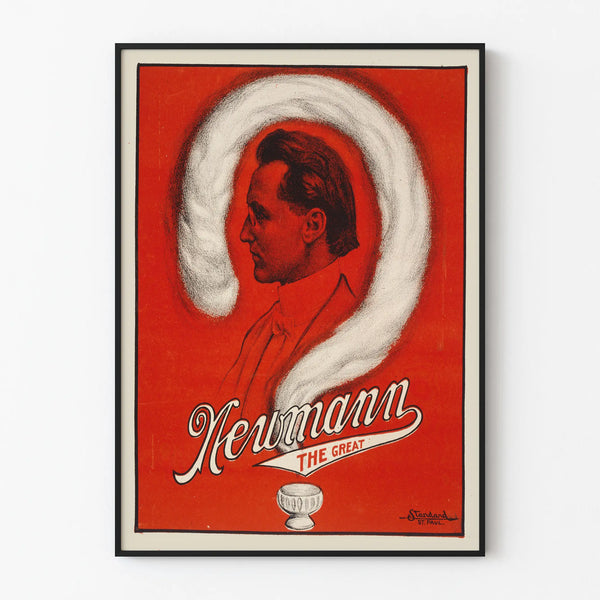 Vintage Newmann The Great Poster for Wall Decoration