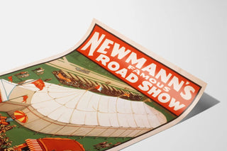 Vintage Poster for Newmann's Famous Road Show