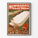 Vintage Poster for Newmann's Famous Road Show