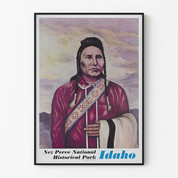 Decorative Poster of Nez Perce National Historical Park Idaho