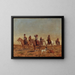 Cowboys - Ángel Della Valle — framed artwork on a wall