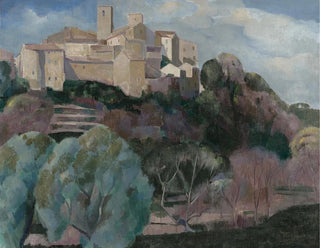 Landscape in Provence - Ángel Zárraga — artwork view