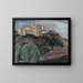 Landscape in Provence - Ángel Zárraga — framed artwork on a wall