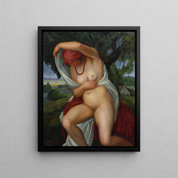 Lieutenant - Ángel Zárraga — framed artwork on a wall
