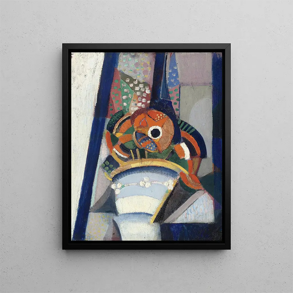 Still Lifes - Ángel Zárraga — framed artwork on a wall