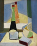 Still life with bottles - Ángel Zárraga — artwork view