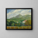 Summer Landscape Painting - Ángel Zárraga — framed artwork on a wall