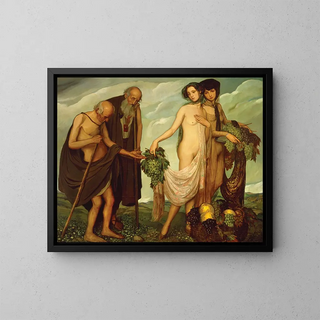 The Don - Ángel Zárraga — framed artwork on a wall